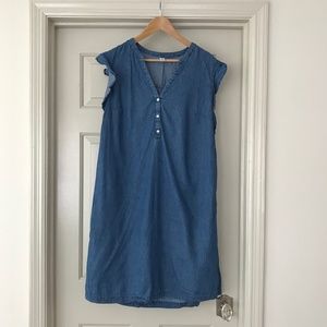 Womens L Tall Old Navy Jean Dress